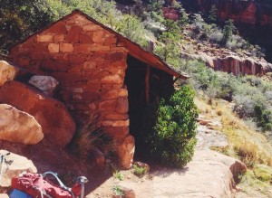 Santa Maria rest house in Grand Canyon