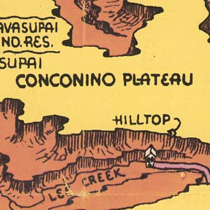 I love the lettering on this old map — misspelled toponyms not withstanding.